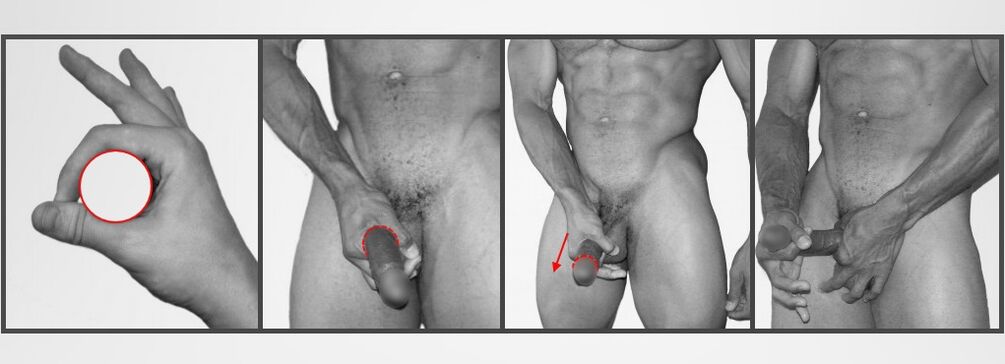 Jelqing-techniek - Oefeningen voor penisvergroting