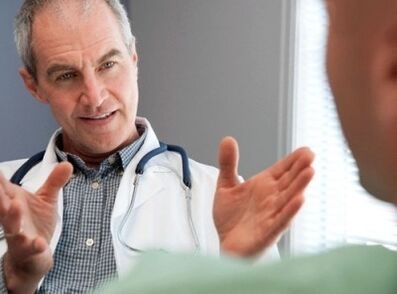 Receptie door de dokter